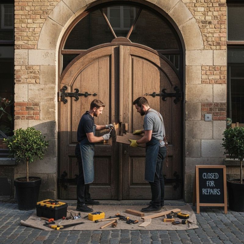 Brick Front Entrance Repair Service